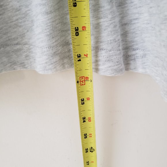 Columbus Blue Jackets T-Shirt Tee Mens XL Heathered Light Gray NHL Big Logo NWT - Picture 11 of 11